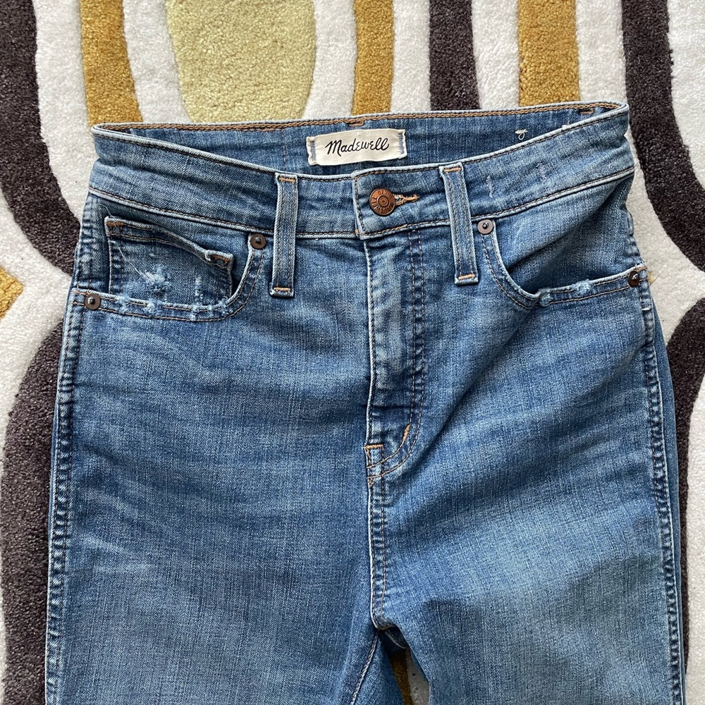 Madewell high rise skinny